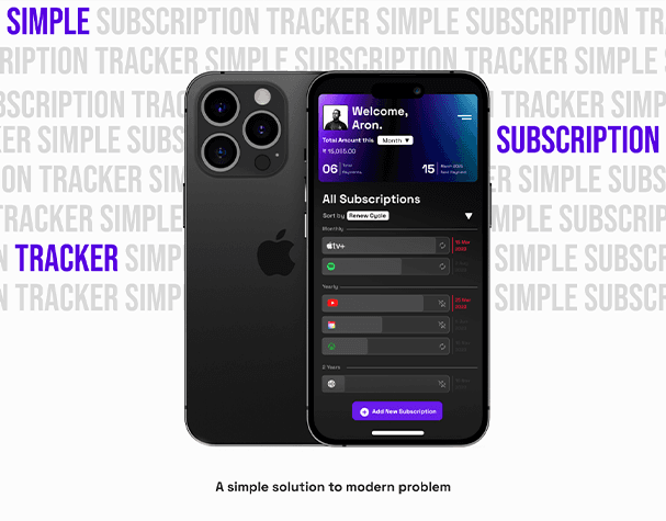 Subscription Tracker